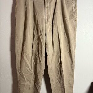 Men’s 38x30 Khaki Tommy Hilfiger Business Casual Formal Preppy Office Pants